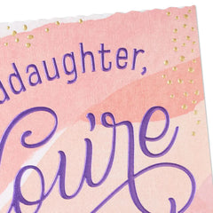 You're a Wonderful Gift Birthday Card for Granddaughter