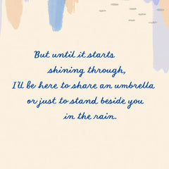 Wishing You a Silver Lining Encouragement Card