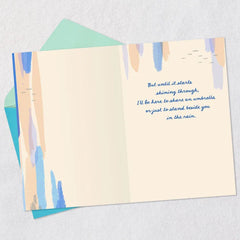 Wishing You a Silver Lining Encouragement Card