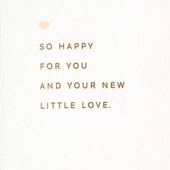 So Happy for You New Baby Card