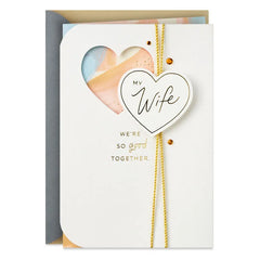 We're So Good Together Romantic Anniversary Card for Wife