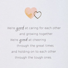We're So Good Together Romantic Anniversary Card for Wife