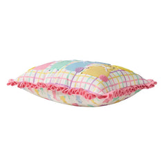 Pastel Bunnies Reversible Pillow, 14x20