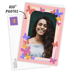 Boho Butterflies Custom Card
