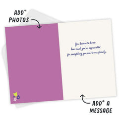 You Are So Loved Custom Love Card for Her