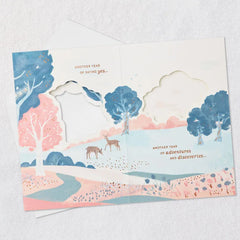 Another Year of Two Great People in Love Anniversary Card for Couple