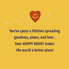 You Make the World a Better Place 60th Birthday Card