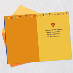 You Make the World a Better Place 60th Birthday Card