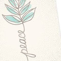 Sending You Strength and Peace Sympathy Card