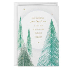 Memories of Your Loved One Holiday Sympathy Card