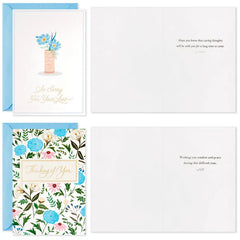 Peaceful Flowers Boxed Sympathy Cards Assortment, Pack of 16