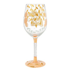 Lolita Mother of the Bride Handpainted Wine Glass, 15 oz.