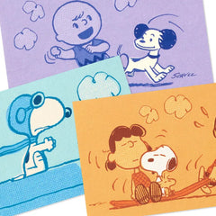 Peanuts® 75th Anniversary Nostalgic Scenes Assorted Blank Mini Note Cards, Pack of 12
