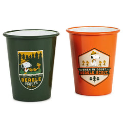 Peanuts® Beagle Scouts Drinking Cups, Set of 4