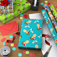 Peanuts® Party Fun 3-Pack Assorted Wrapping Paper Roll Bundle, 60 sq. ft. total