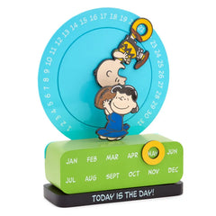 Peanuts® Charlie Brown and Lucy Magnetic Perpetual Calendar