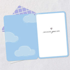 Peanuts® Charlie Brown and Snoopy Hugging Love Card