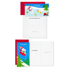 Peanuts® Gang Assorted Money Holder Boxed Christmas Cards, Pack of 36