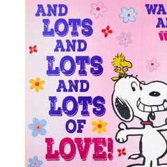 Peanuts® Snoopy Lots of Love Easter Card