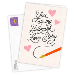 My Hallmark Love Story Romantic Custom Card