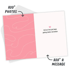 My Hallmark Love Story Romantic Custom Card
