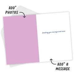 Big Hugs Custom Encouragement Card