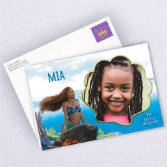 Personalized Disney The Little Mermaid Photo Card