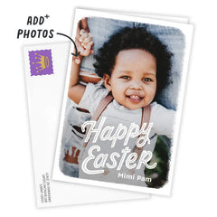 Full Photo Happy Easter Custom Card