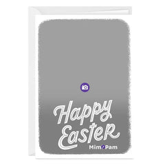 Full Photo Happy Easter Custom Card