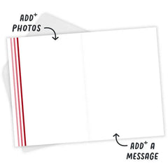 White Frame Custom Happy Valentine's Day Card