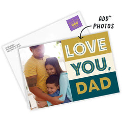 Personalized Love You Photo Card