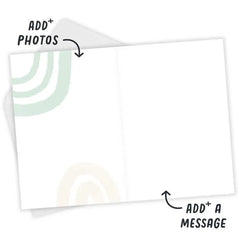 Personalized Circle Designs Photo Card