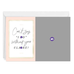 Personalized Be a Part of the Celebration Photo Card
