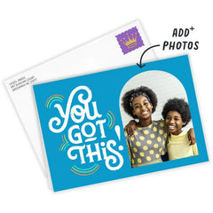 Personalized You Got This Encouragement Photo Card