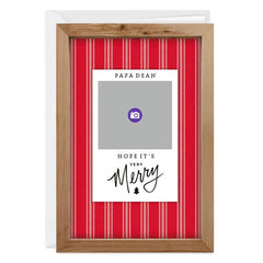 Personalized Very Merry Christmas Photo Card