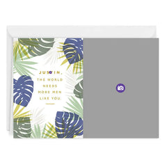 More Men Like You Custom Card