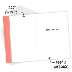 Personalized Love Ya Photo Card