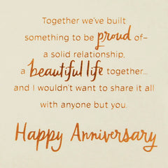So Grateful for You 25th Anniversary Card for Wife