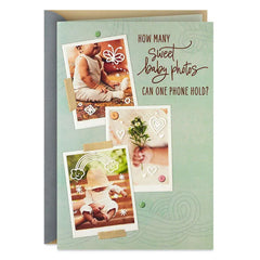 Your Little Picture of Happiness New Baby Card