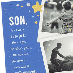 So Thankful To Be Part of Your Life Birthday Card for Son