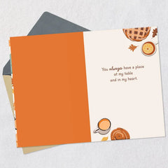 Always a Place at My Table Thanksgiving Card