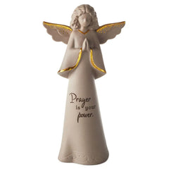 Joanne's Angels Prayer Is Your Power Angel Figurine, 8.7"