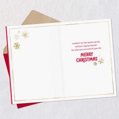 Grateful for You Christmas Thank-You Card