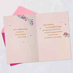 Celebrating You Birthday Card for Mom