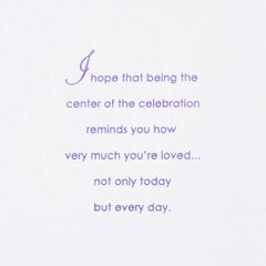 Smiles, Laughter and Hugs Birthday Card for Sister