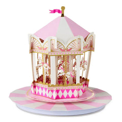 Carousel Ride Musical 3D Pop-Up Birthday Card With Motion