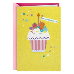 Sweet, Sparkly You Birthday Card for Granddaughter