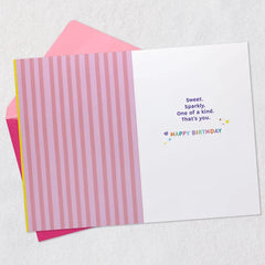 Sweet, Sparkly You Birthday Card for Granddaughter