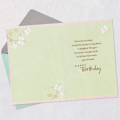 For a Wonderful Daughter Birthday Card From Both