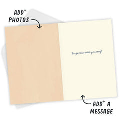 Gentle Love and Loss Custom Sympathy Card